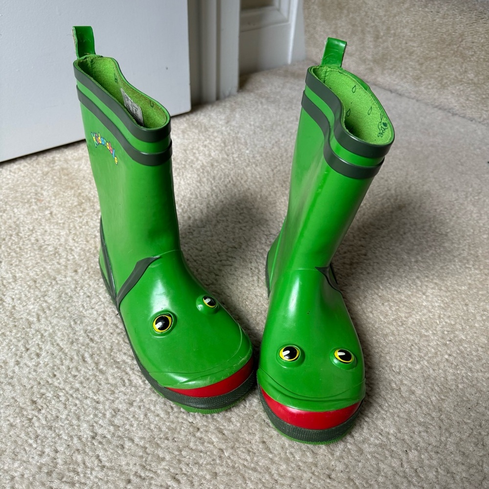 Kidorable Frog 🐸 Rain Boots